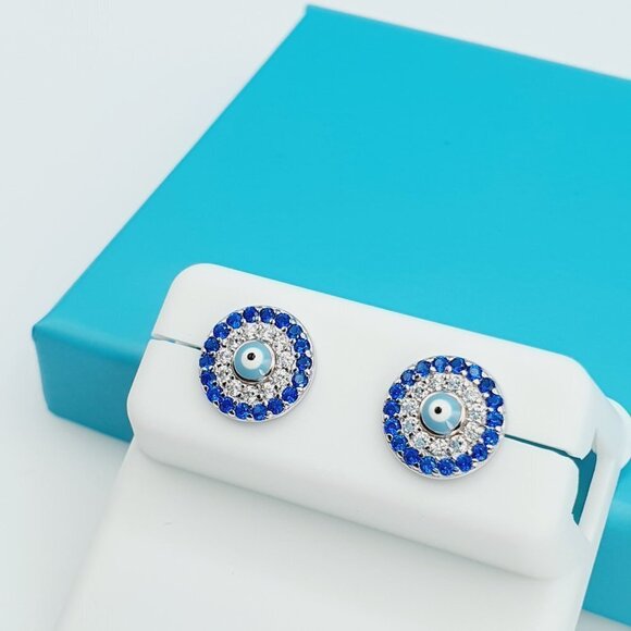 "925 Sterling Silver CZ Beautiful Earrings for Women, 1USPAR4170 - Picture 7 of 11